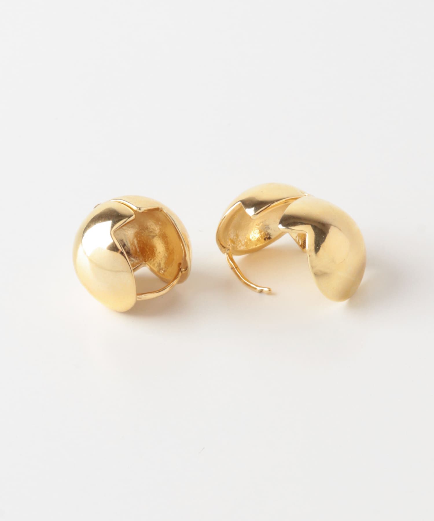 SMELLY「メタルボールワンタッチピアス」|ピアス|
