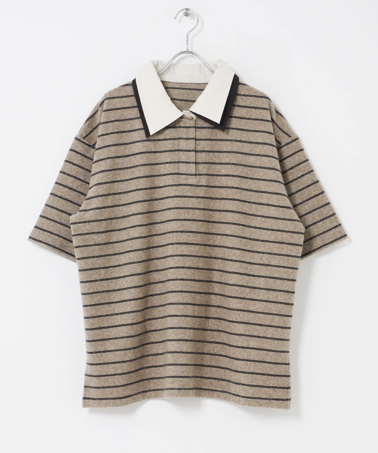  「パイルボーダーラガーTEE」|Tシャツ・カットソー|