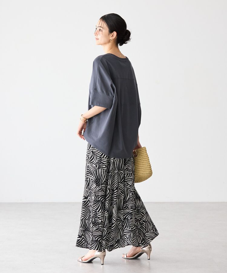 AMERICAN HOLIC「【WEB限定】UVカット+接触冷感 コクーンカットプルオーバー」|Tシャツ・カットソー|