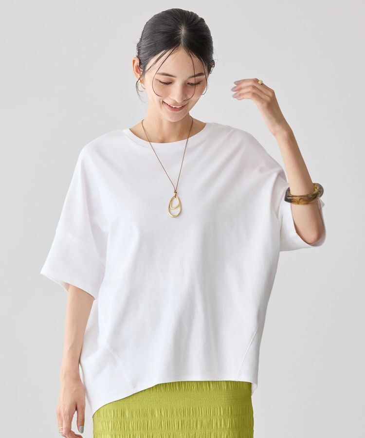AMERICAN HOLIC「【WEB限定】UVカット+接触冷感 コクーンカットプルオーバー」|Tシャツ・カットソー|