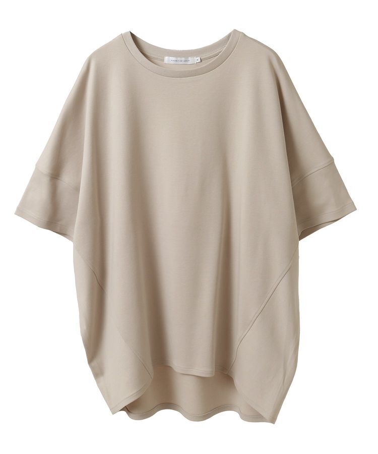 AMERICAN HOLIC「【WEB限定】UVカット+接触冷感 コクーンカットプルオーバー」|Tシャツ・カットソー|