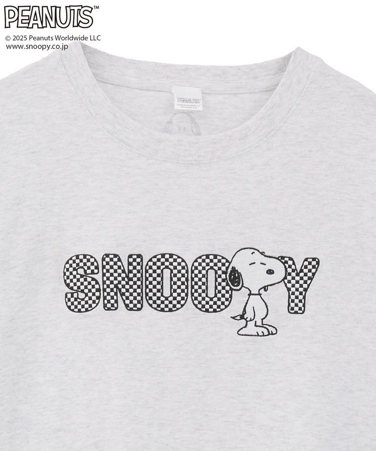 Green Parks「■PEANUTS クロスステッチロンTEE」|Tシャツ・カットソー|