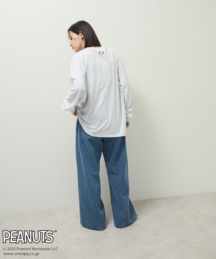 Green Parks「■PEANUTS クロスステッチロンTEE」|Tシャツ・カットソー|