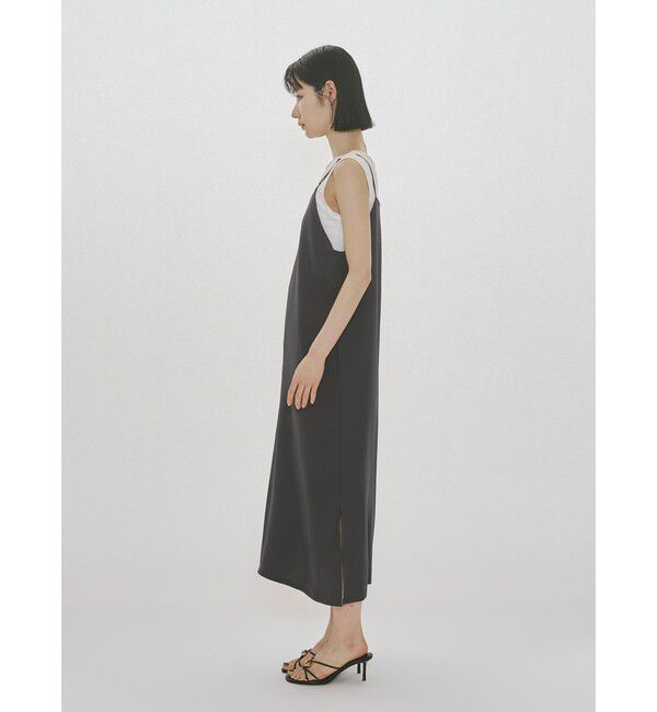 MIDIUMISOLID「MIDIUMISOLID for Ladies 2WAYキャミソールワンピース」|ワンピース|
