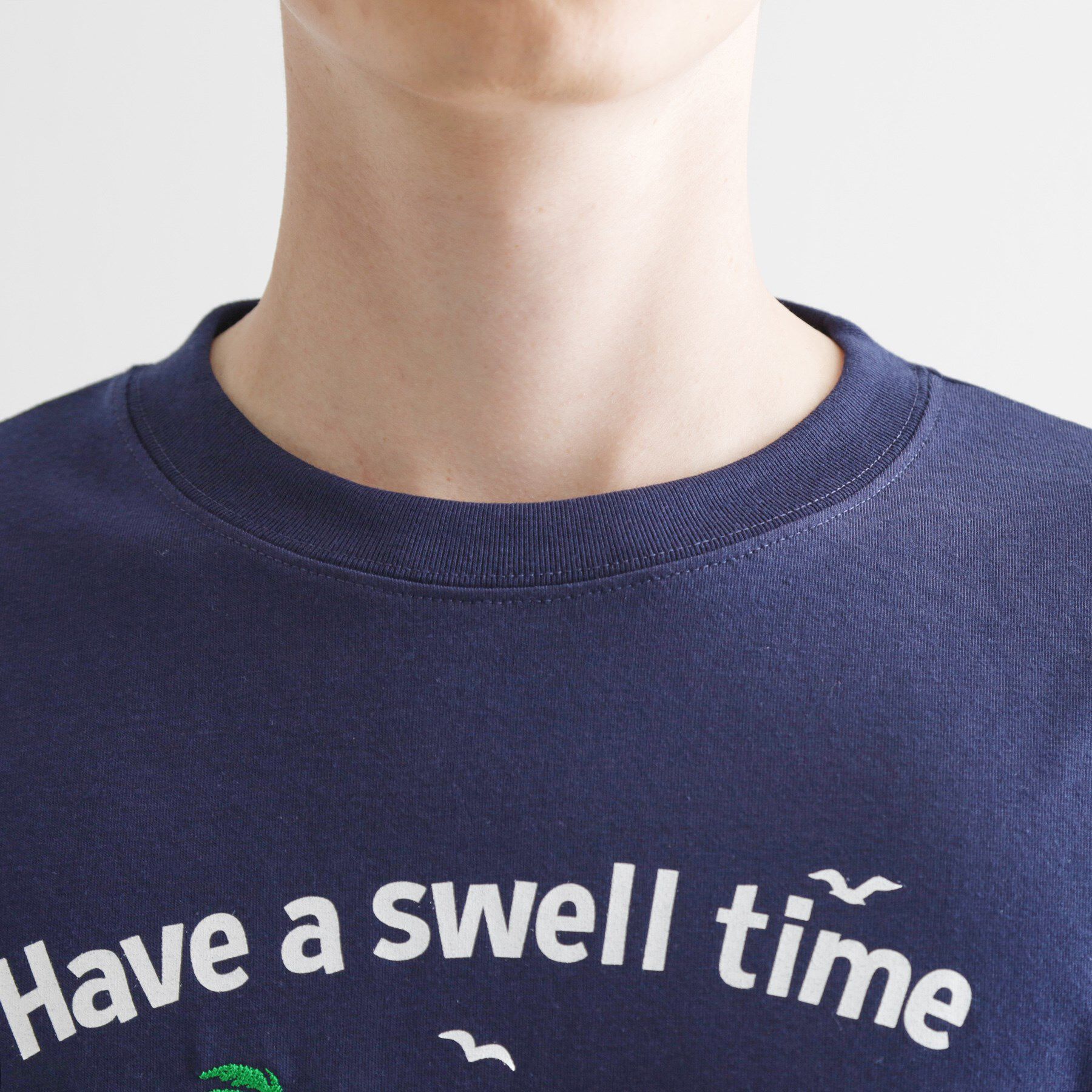 tk.TAKEO KIKUCHI「パッチクロス刺繍Tシャツ」|Tシャツ・カットソー|