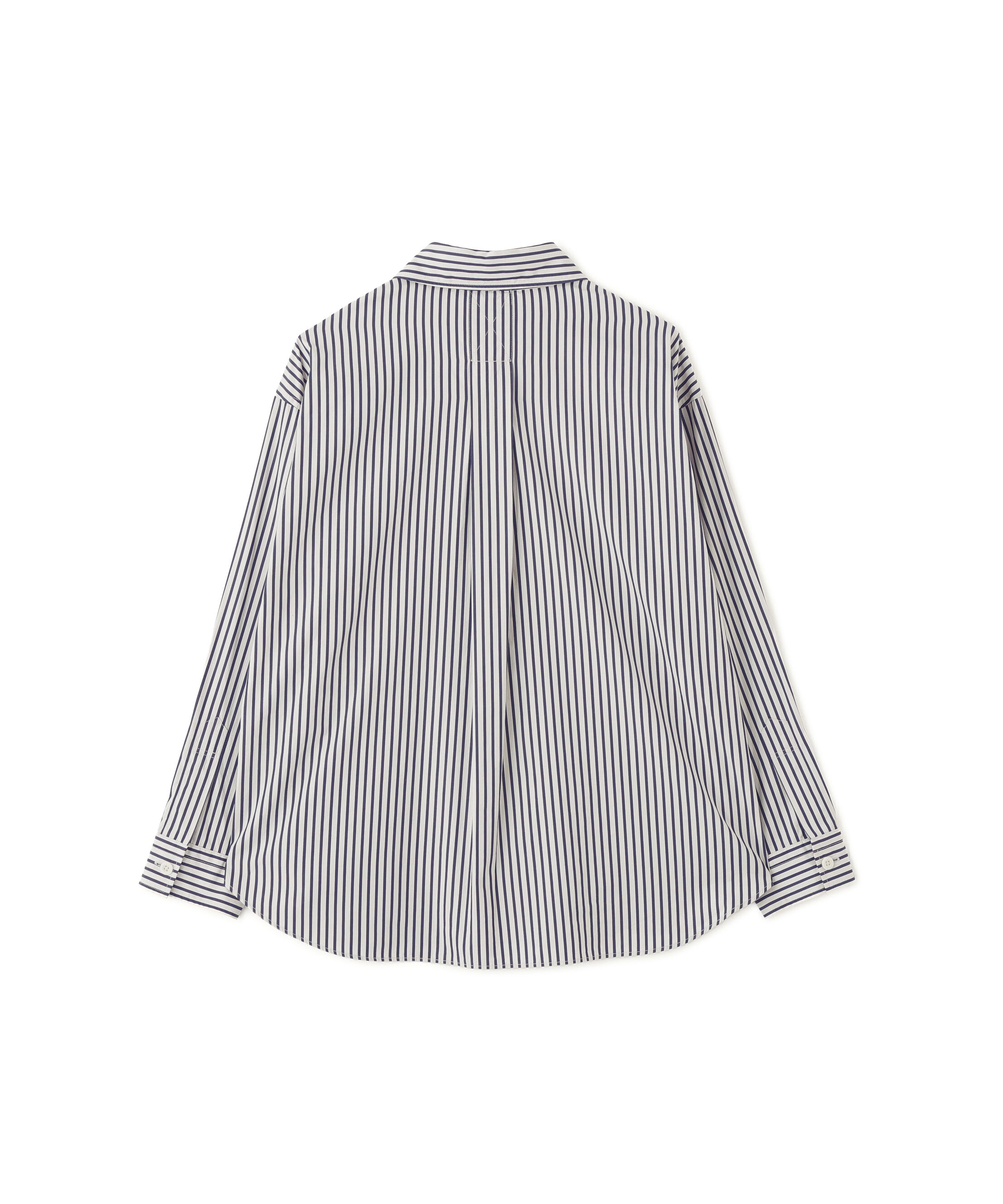 MHL.「VINTAGE COMPACT COTTON STRIPE SHIRT」|シャツ・ブラウス|