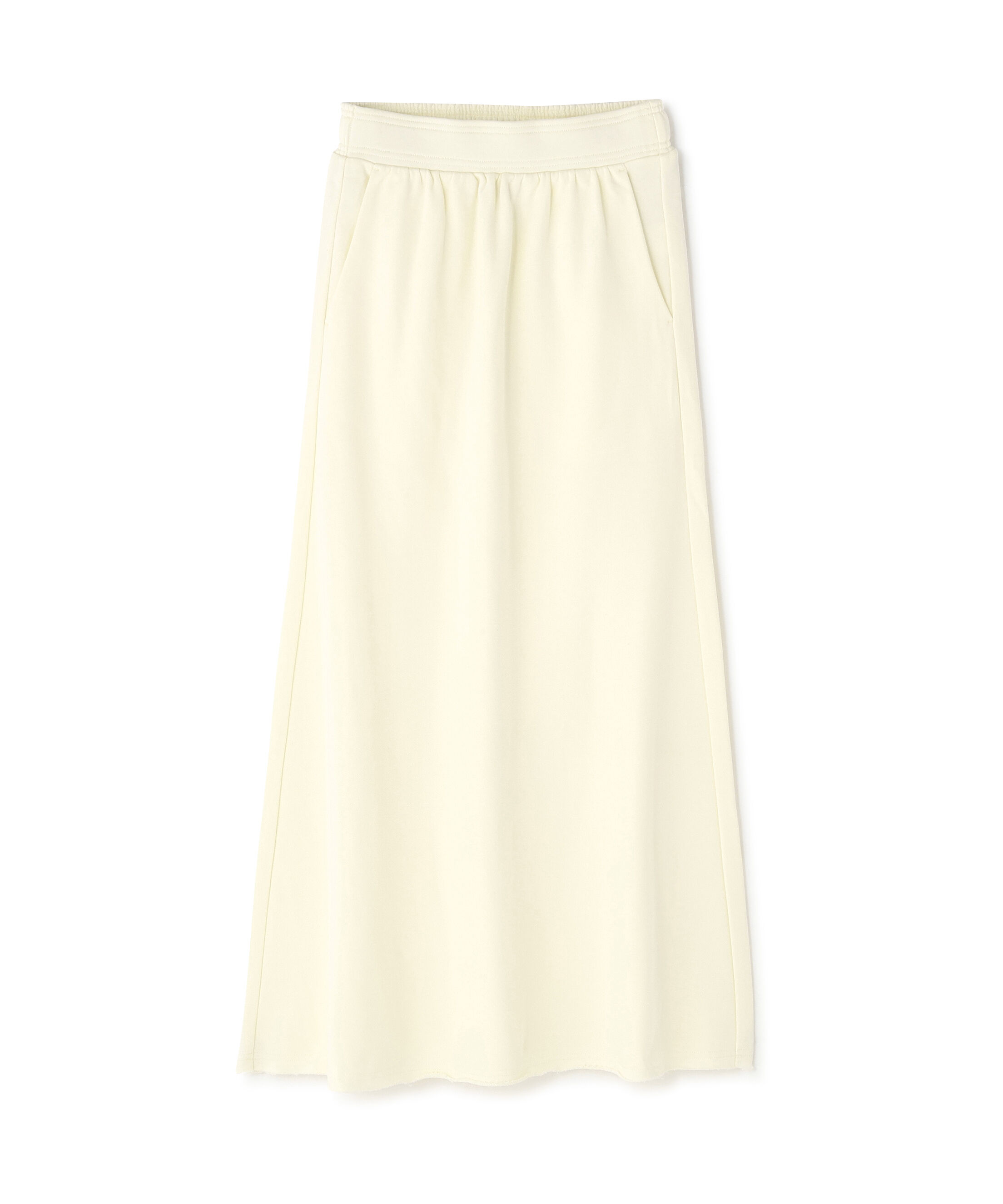PROPORTION BODY DRESSING「〈a/mie〉裏毛ナロースカート 26SS」|スカート|