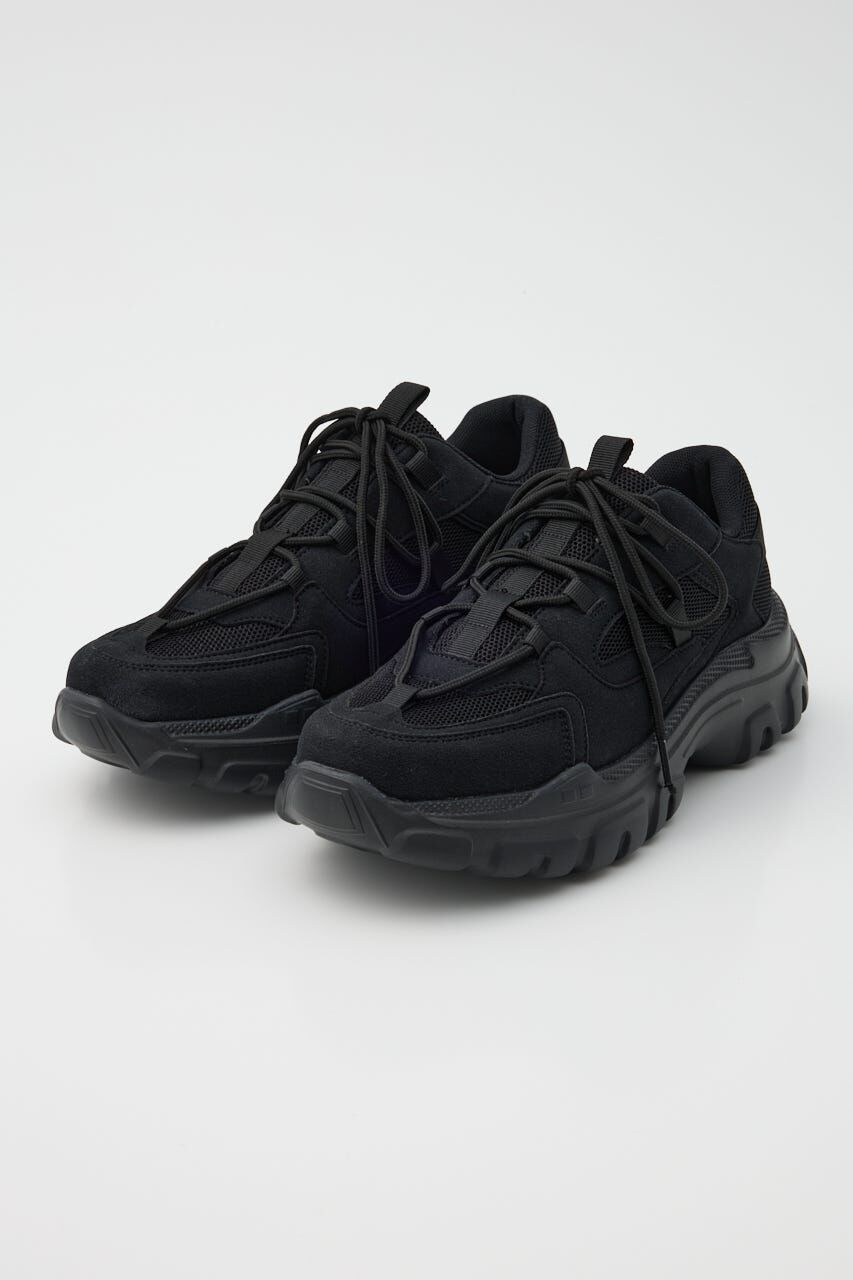 RODEO CROWNS「MENS ボリュームソールスニーカー」|スニーカー|BLK