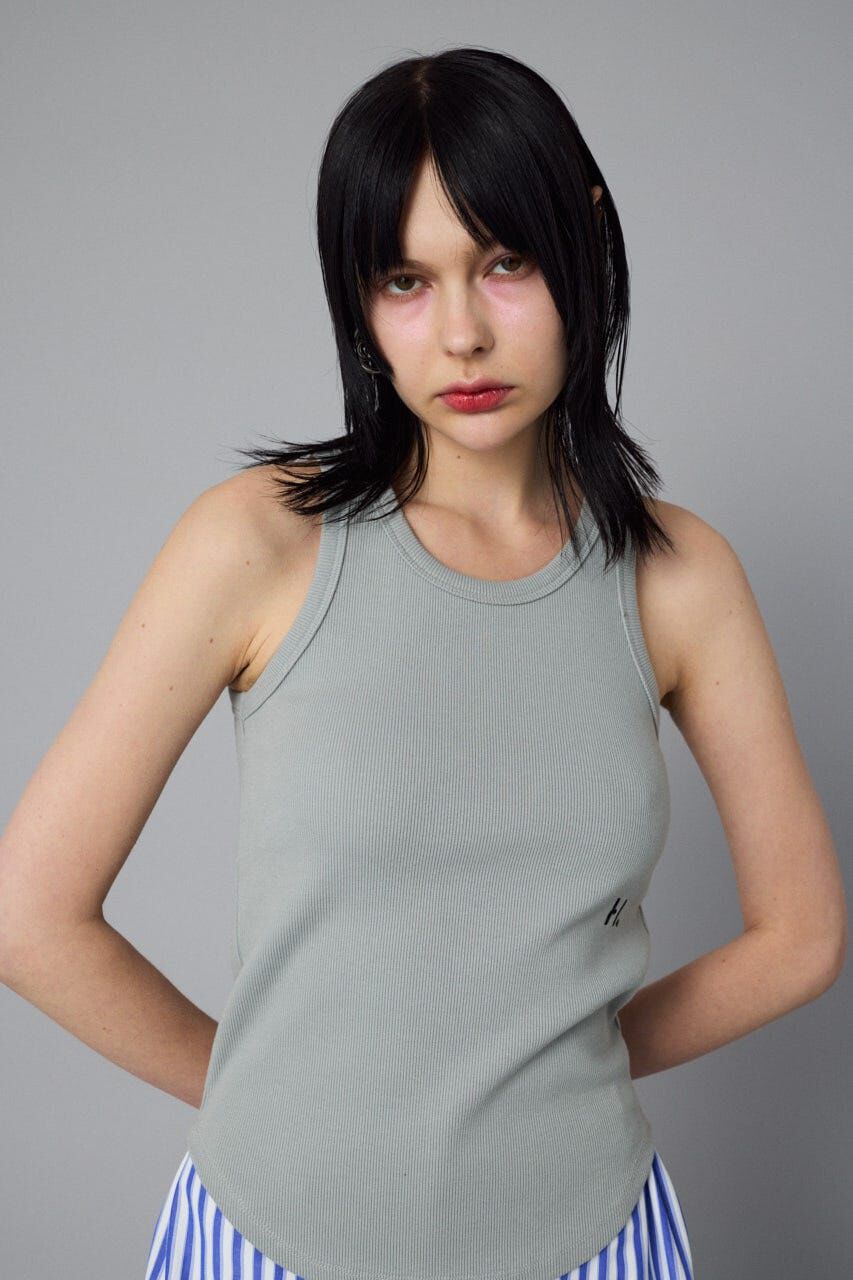 HeRIN.CYE「H tank top」|タンクトップ|GRY