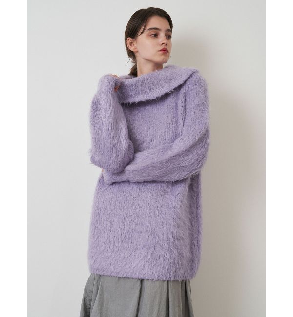 ELENDEEK「SHAGGY KNIT OFF SHOULDER」|ニット・セーター|