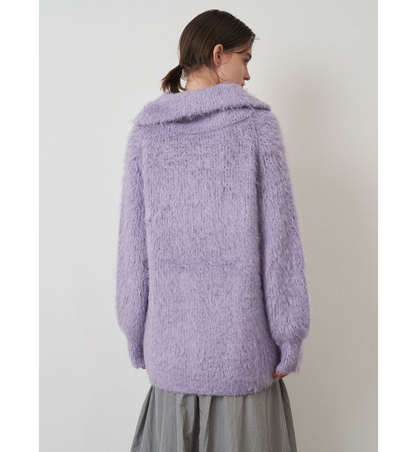 ELENDEEK「SHAGGY KNIT OFF SHOULDER」|ニット・セーター|