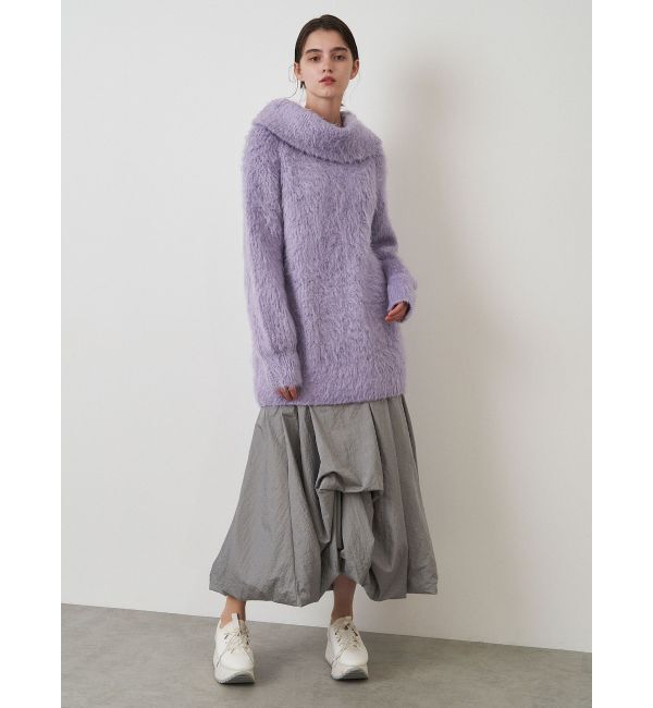 ELENDEEK「SHAGGY KNIT OFF SHOULDER」|ニット・セーター|