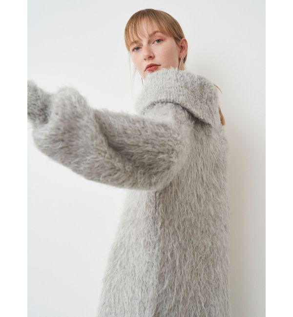 ELENDEEK「SHAGGY KNIT OFF SHOULDER」|ニット・セーター|