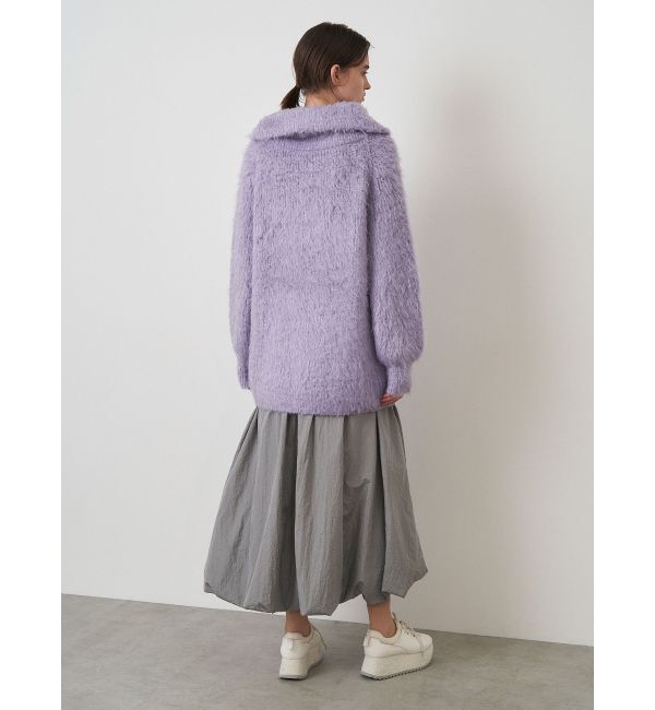 ELENDEEK「SHAGGY KNIT OFF SHOULDER」|ニット・セーター|