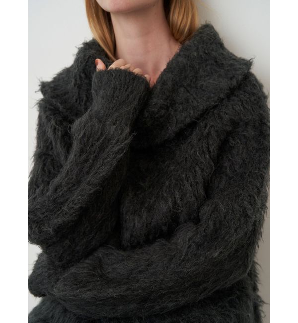 ELENDEEK「SHAGGY KNIT OFF SHOULDER」|ニット・セーター|
