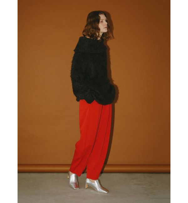 ELENDEEK「SHAGGY KNIT OFF SHOULDER」|ニット・セーター|