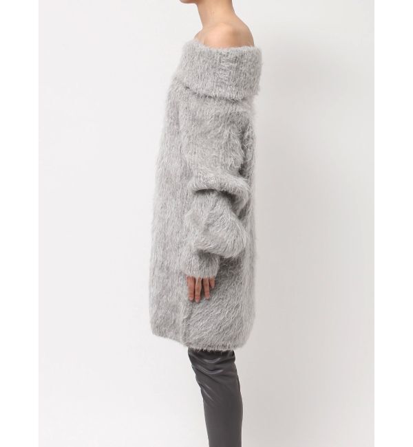 ELENDEEK「SHAGGY KNIT OFF SHOULDER」|ニット・セーター|
