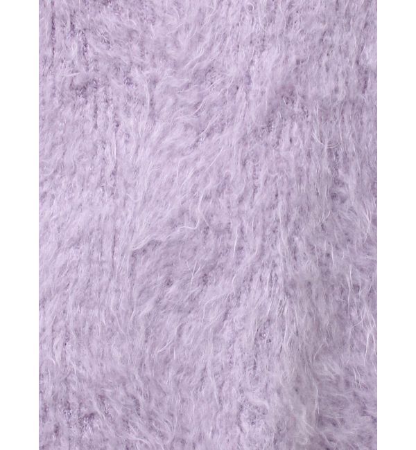 ELENDEEK「SHAGGY KNIT OFF SHOULDER」|ニット・セーター|