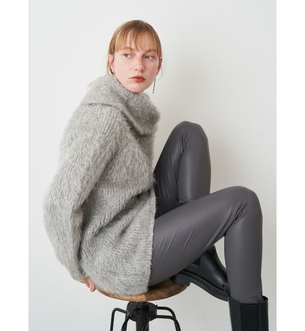 ELENDEEK「SHAGGY KNIT OFF SHOULDER」|ニット・セーター|