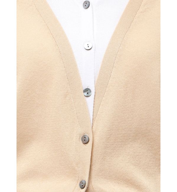 ELENDEEK「COLOR LAYERED HALF SLEEVES KT」|ニット・セーター|