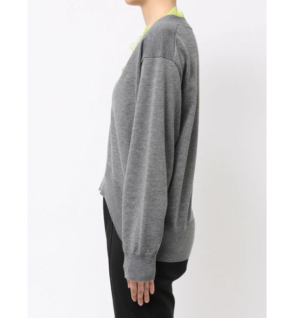 ELENDEEK「LACE TRIMMING KT TOP」|ニット・セーター|
