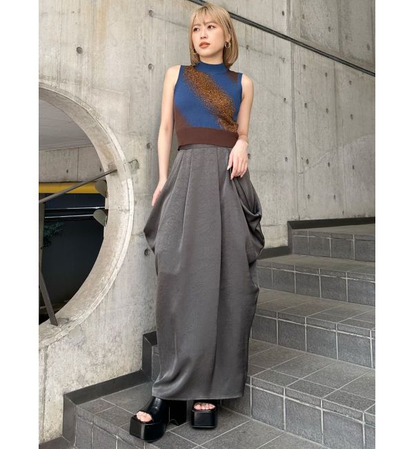 MURUA「クロップドグラデーションニット」|ニット・セーター|