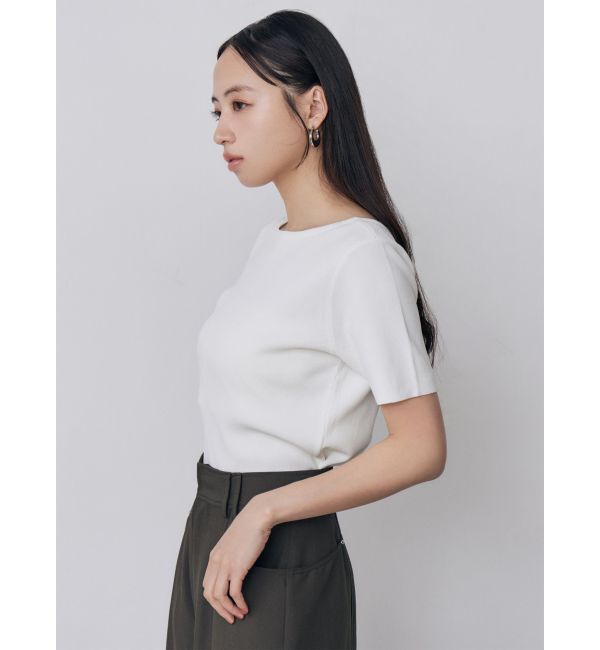MURUA「デコルテオープンハーフニット【2WAY】【接触冷感】【近赤外線カット】」|ニット・セーター|