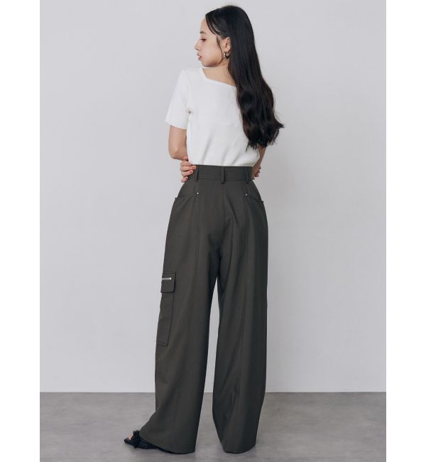 MURUA「デコルテオープンハーフニット【2WAY】【接触冷感】【近赤外線カット】」|ニット・セーター|