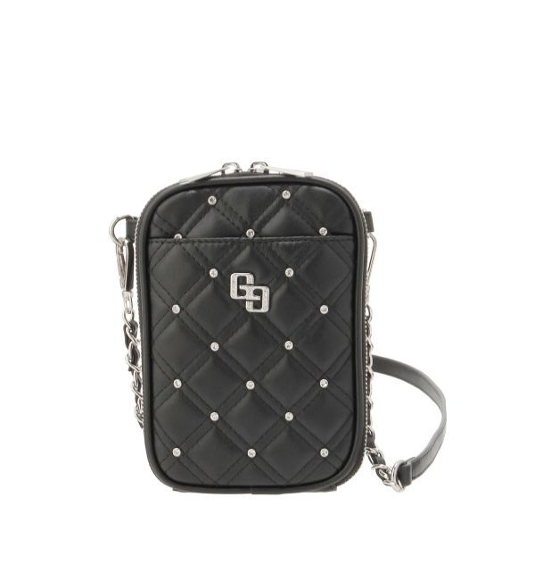 GYDA「GG bijou quiltingミニショルダーBAG」|ショルダー・メッセンジャー|