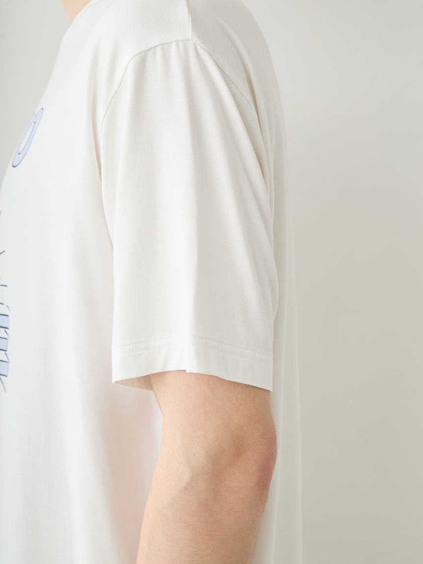 GELATO PIQUE HOMME「【HOMME】【接触冷感】レーヨンシャークTシャツ」|ルームウェア|