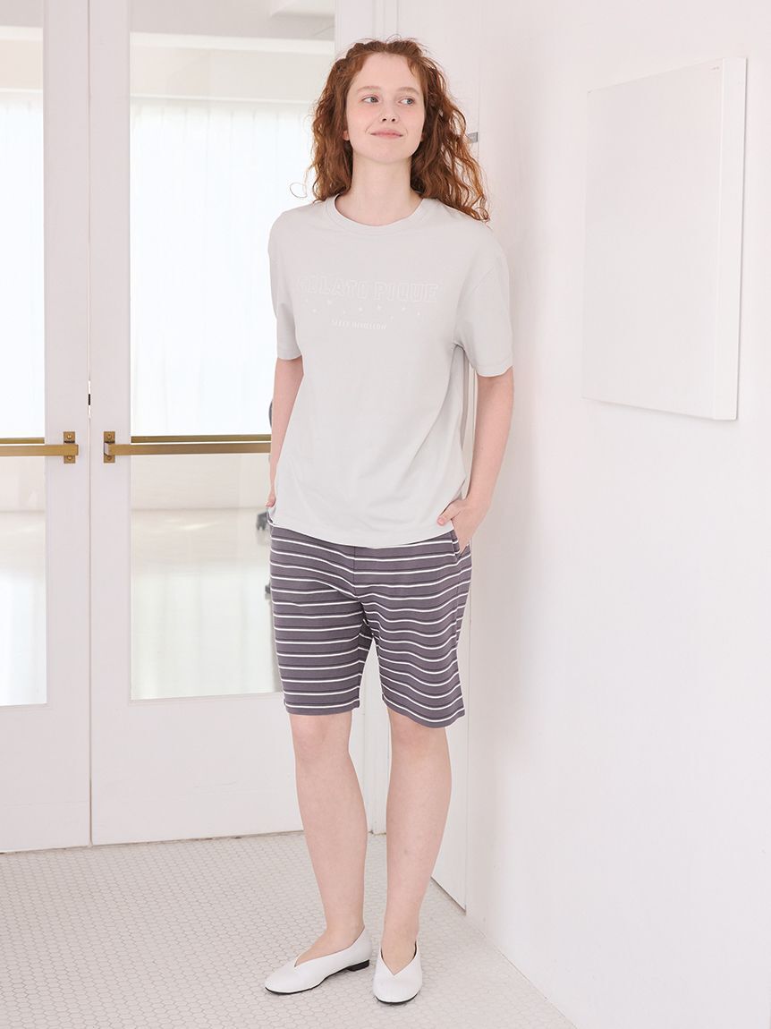gelato pique「【UNISEX】カレッジロゴTシャツ」|ルームウェア|