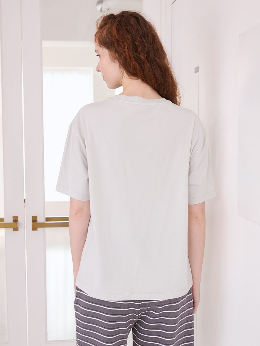 gelato pique「【UNISEX】カレッジロゴTシャツ」|ルームウェア|