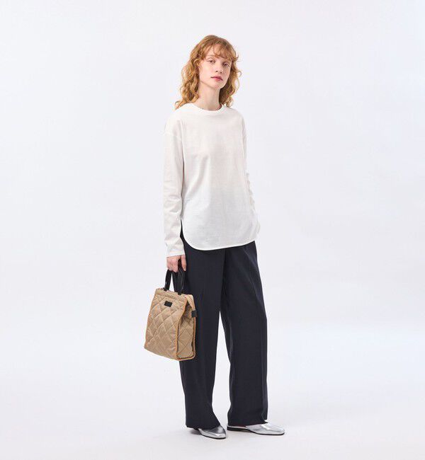 MACKINTOSH PHILOSOPHY「ラウンドヘムシルケットカットソー」|Tシャツ・カットソー|