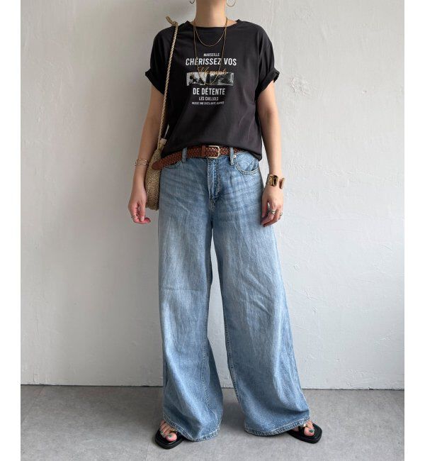 Lbc with Life「【接触冷感】フォトロゴTシャツ」|Tシャツ・カットソー|