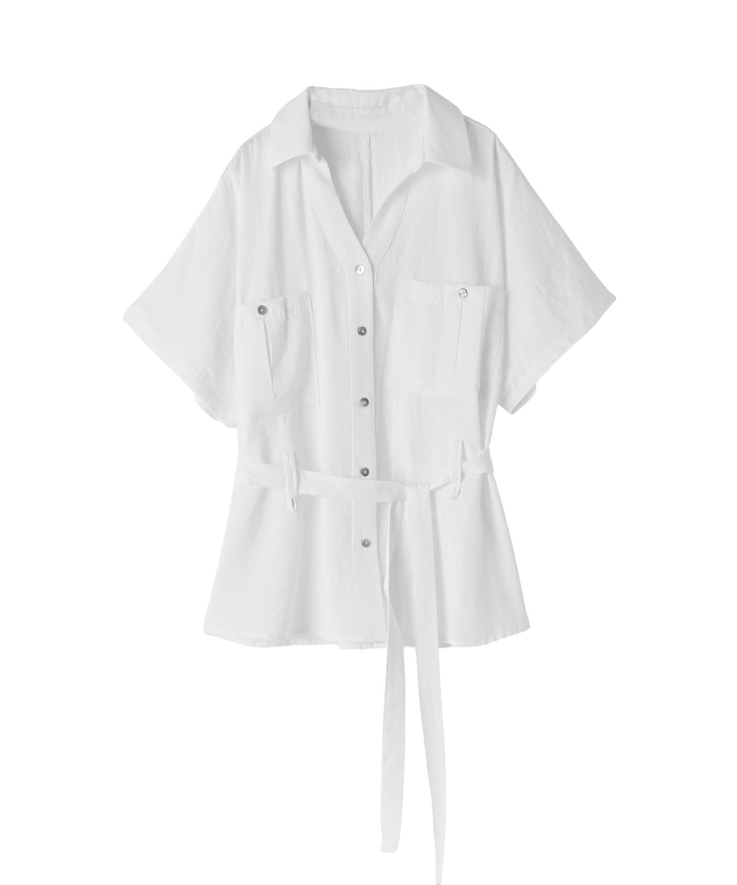 STYLE DELI「【LUXE】ウエストマークシワ加工シャツジャケット」|その他|