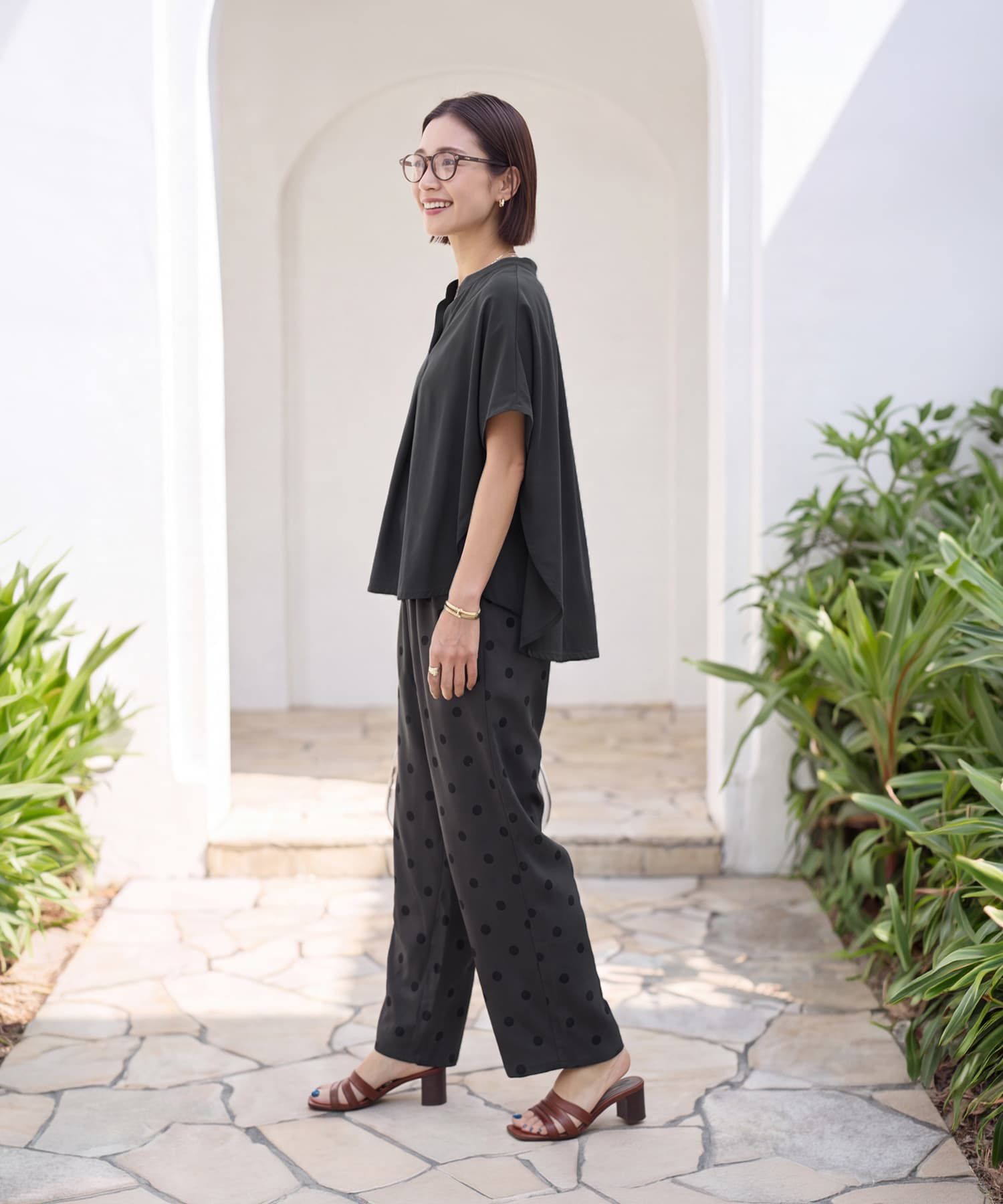 STYLE DELI「【selection】プレミアスムース／ラウンドスキッパーtops」|Tシャツ・カットソー|
