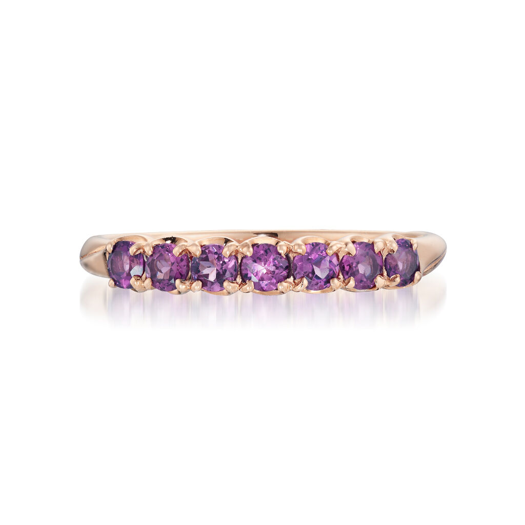 STAR JEWELRY「GARNET RING」|リング|ローズゴールド