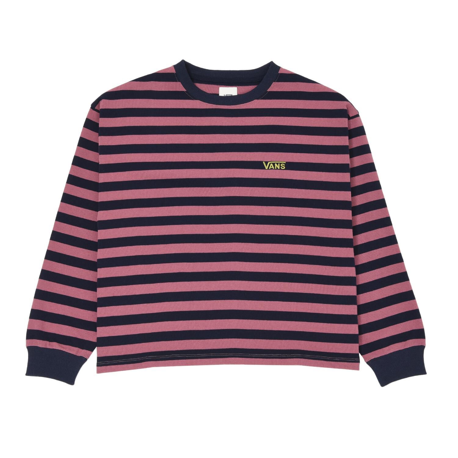 VANS「【VANSｱﾊﾟﾚﾙ(WJ)】W border long sleeve T-shirt」|Tシャツ・カットソー|