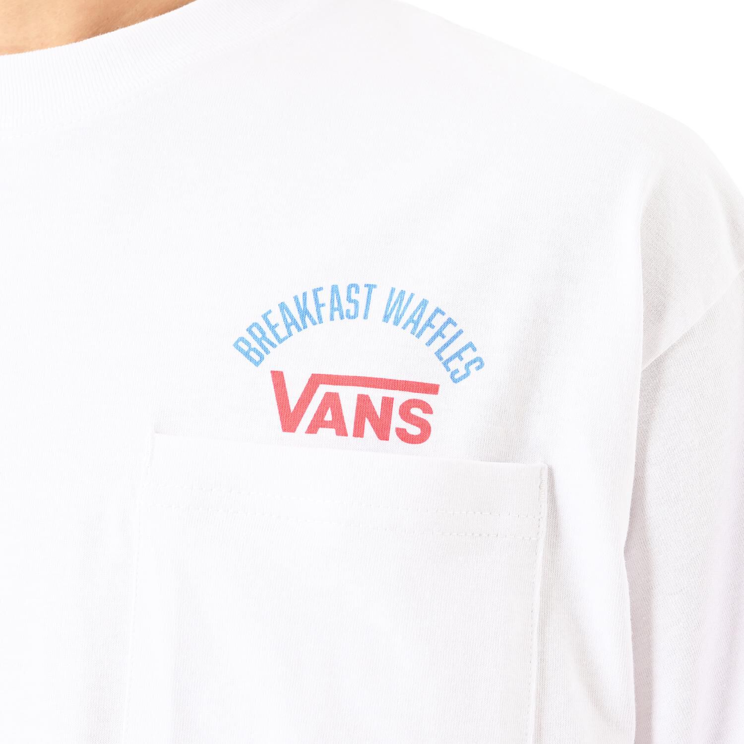 VANS「【VANSｱﾊﾟﾚﾙ(WJ)】M Breakfast Waffles PKT TEE」|Tシャツ・カットソー|