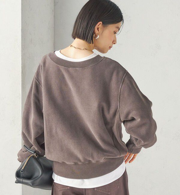 SHIPS for women「《予約》【SHIPS別注】Champion: リバー スウィーブ ロゴ スウェット」|スウェット・ジャージ|