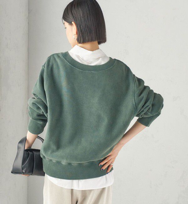 SHIPS for women「《予約》【SHIPS別注】Champion: リバー スウィーブ ロゴ スウェット」|スウェット・ジャージ|