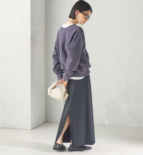 SHIPS for women「《予約》【SHIPS別注】Champion: リバー スウィーブ ロゴ スウェット」|スウェット・ジャージ|