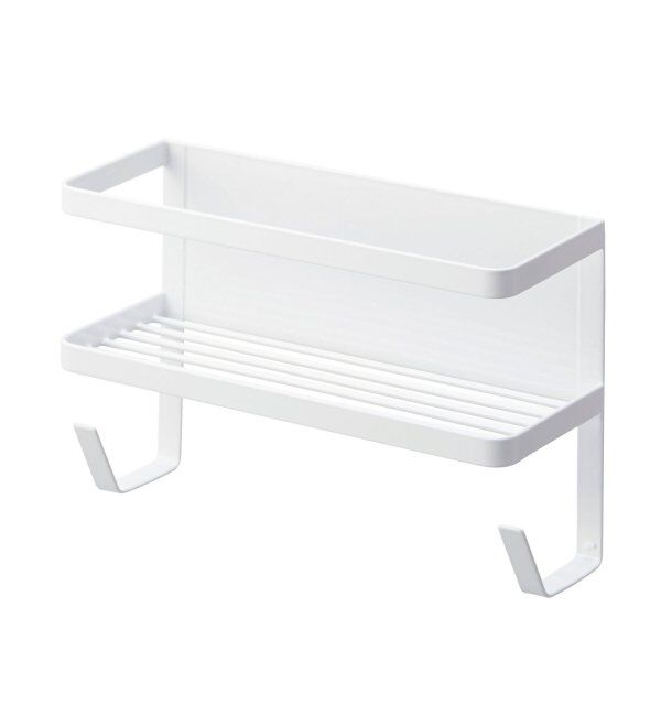 journal standard Furniture「《WEB限定》【tower/タワー】ホースホルダー付き洗濯機横マグネットラック」|その他|