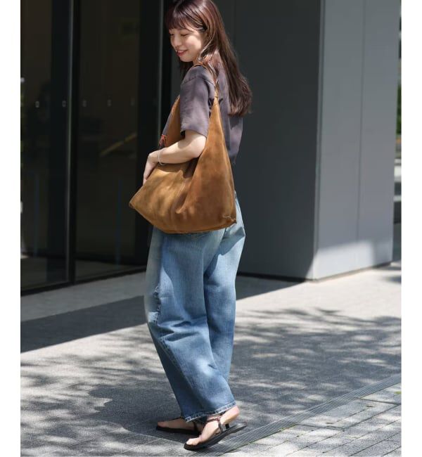 JOURNAL STANDARD relume「《追加2》別注【AULENTTI/オウレンティ】スウェードトートバッグ」|トートバッグ|