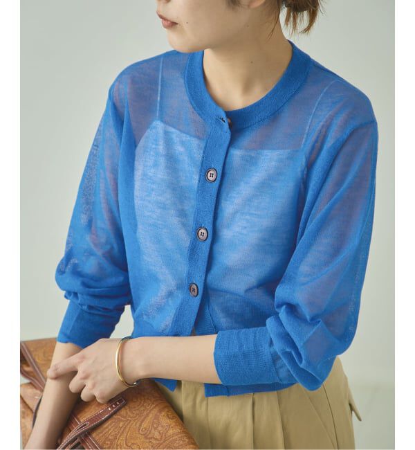 journal standard L'essage「《アンサンブル対応》ALLONGE クルーカーディガン」|カーディガン|