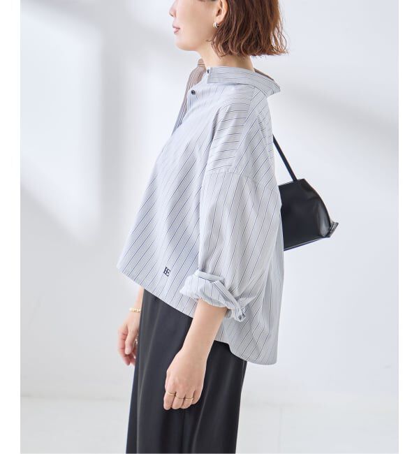 journal standard L'essage「《予約》刺繍ショートシャツ」|シャツ・ブラウス|