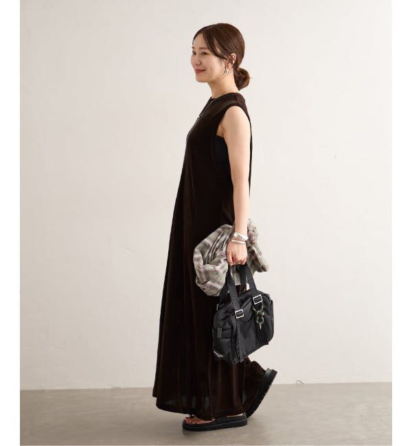 JOURNAL STANDARD「MULTI MATCH メッシュベロア ワンピース」|ワンピース|