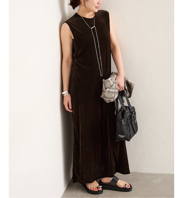 JOURNAL STANDARD「MULTI MATCH メッシュベロア ワンピース」|ワンピース|