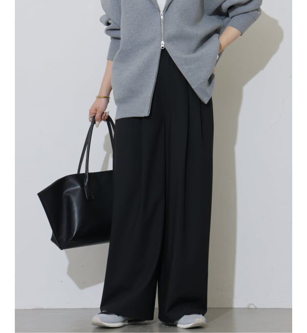 JOURNAL STANDARD relume「《予約》2タックスラックスパンツ」|スラックス|ブラック