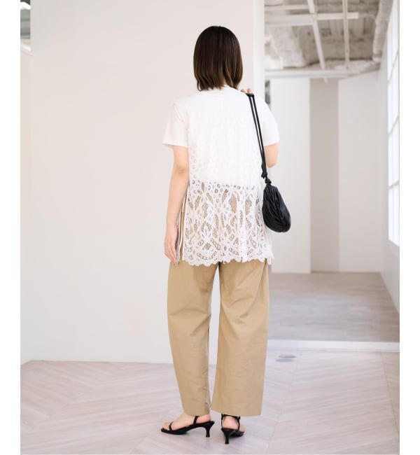 U by SPICK&SPAN「2WAYスカラレースリボンベスト」|ベスト・ジレ|